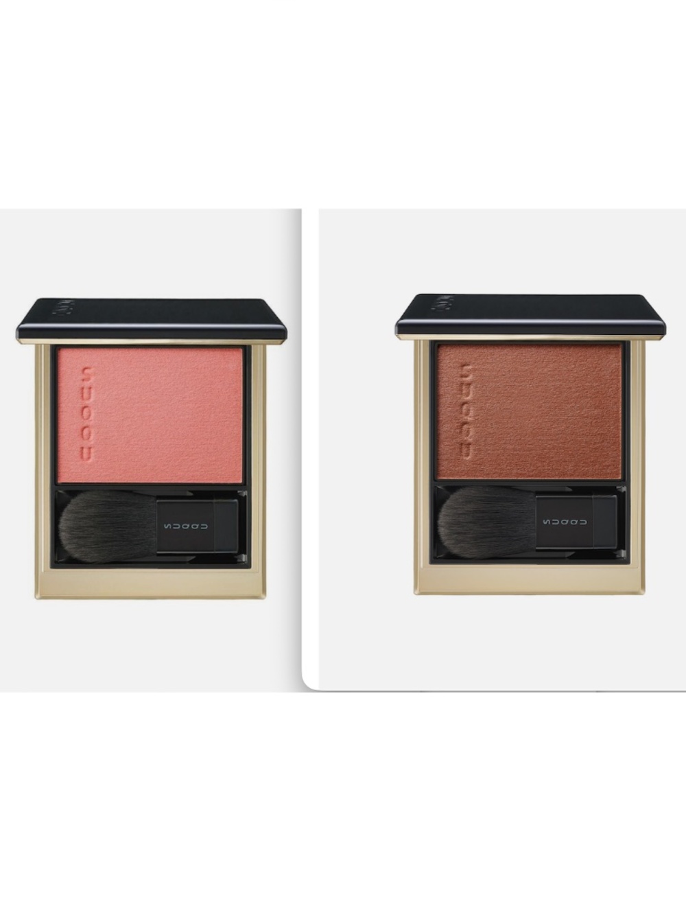 SUQQU Melting Powder Blush in shades 103 & 08